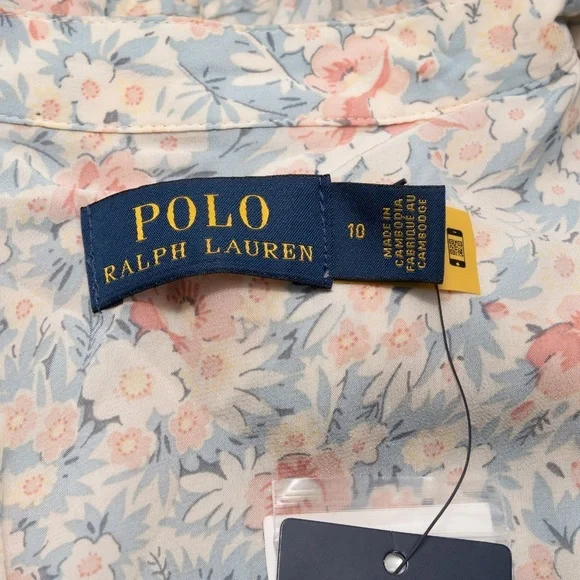 Polo Ralph Lauren - Chiffon Floral Ruffle Dress